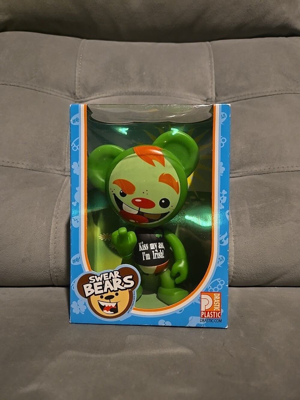 Swear Bears 6 inch vinyl Leprechaun Teddy
